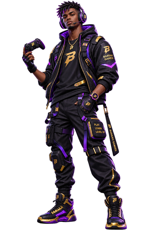 Male esports gamer